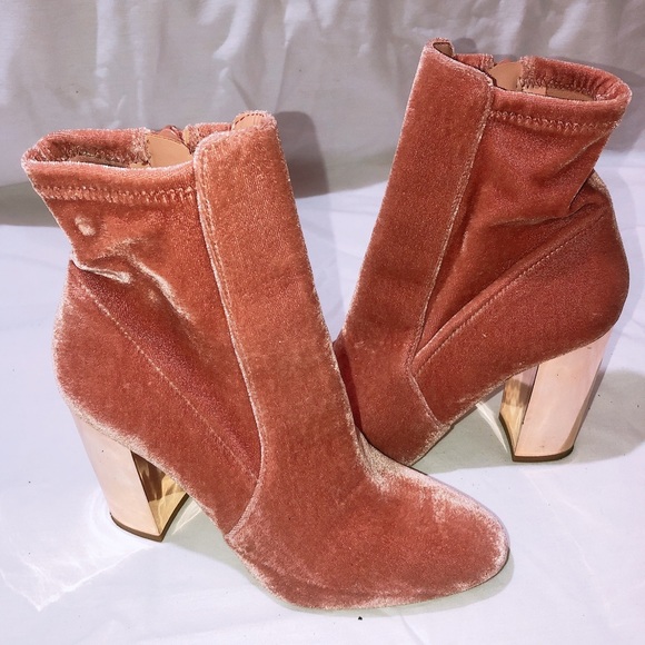 Aldo velvet boots